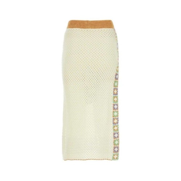 MY BEACHY SIDE Maxi Crochet Skirt  SS23CS14 ECR Resort Wear Beach Walking  NWT - Picture 12 of 12